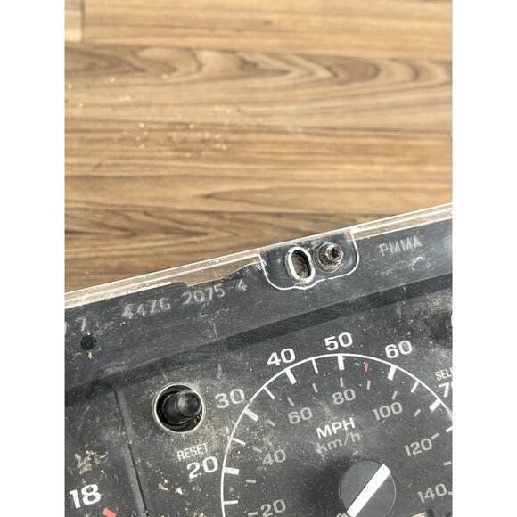 92-97 Ford F250 F350 Instrument Cluster Speedometer Diesel Unknown Miles - Picture 14 of 14